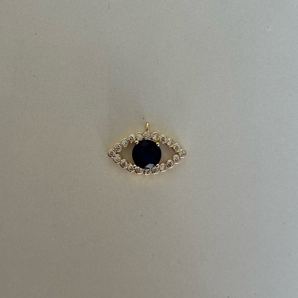 BLUE EVIL EYE PENDANT CHARM - Picture 2 of 2